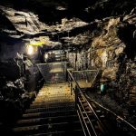 underground picture of the mine in Bertrix