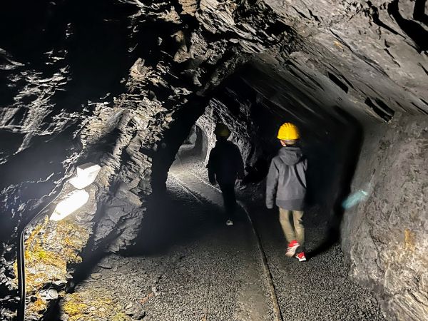 in the mine